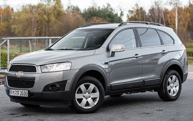 Chevrolet Captiva cena 33900 przebieg: 179000, rok produkcji 2012 z Zawiercie małe 379